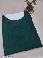 Net Kurti for Women, Green 