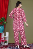 Rayon Top & Bottom Set for Women 