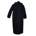 Solid Overcoat with Hoods and Side Pocket Raincoat for Men & Women 