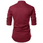 Trendy Cotton Full Sleeves Short Kurta For Men 