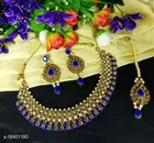 Elegant Alloy & Pearl Jewellery Sets