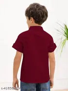 Solid Cotton Blend Kurta Set for Boys 
