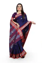 Cotton Embellished Saree for Women 