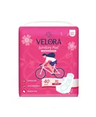 Velora Soft Feel Trifold Sanitary Pads (XL) - 40 Pads
