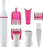 Plastic 5 in 1 Trimmer for Women (White)