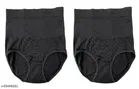Cotton Shapewear for Women (Black, M) (Pack of 2)