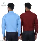 Cotton Blend Solid Shirts for Men, Multicolor 