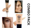 HD Concealer with Long Lasting Liquid Illuminator  