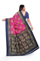 SVB प्रिंटेड साड़ी फॉर वीमेन 