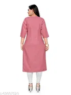 Embroidered Botanical A-line Kurti for Women, Pack of 2 