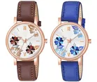 Designer Leather Analog Watch for Women & Girls 