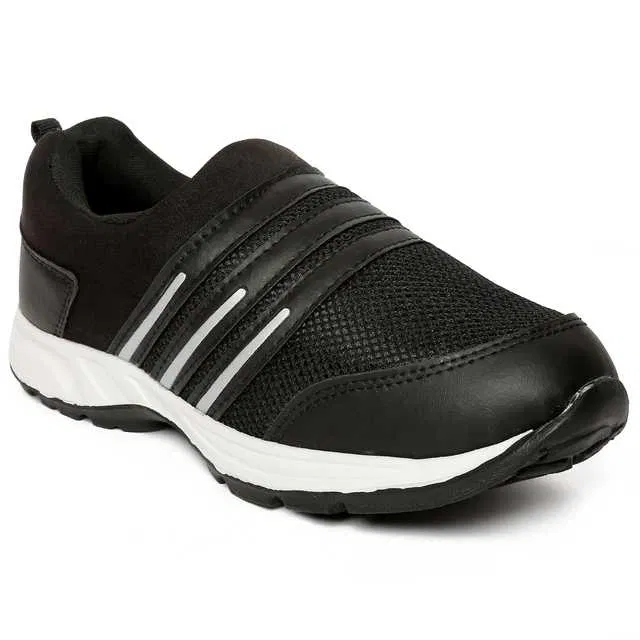 Men's Running Shoes (Black, 7) (V-27)