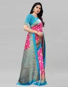 SVB प्रिंटेड साड़ी फॉर वीमेन 