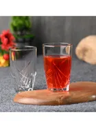 Afast Crystal clear Glass Water Glasses Set of 