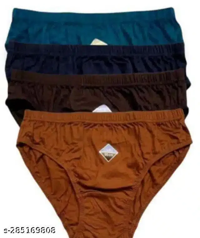 Cotton Blend Briefs for Women (Multicolor, XXL)
