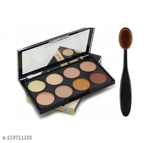 9727 Eyeshadow with Oval makeup Brush