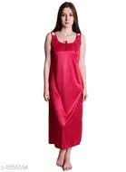 Satin Nightdress Set for Women 
