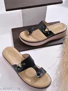 Shoetopia Multicolor Platform Sandals Size IND-9