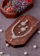 Alloy Stone Jewellery Set for Women 