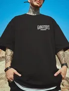 Round Neck Printed T-shirt for Men 