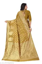 Cotton Zari Woven Saree for Women 