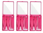 Colorstock Beauty 5 Pcs Makeup Brushes Set (Pink, Set of 3)