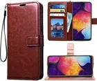 Samsung A50 /A50S/ A30S Artificial Leather Mobile Flip Cover 