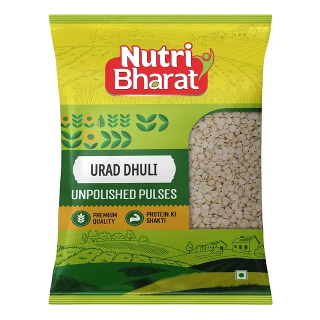 Nutri Bharat Unpolished Urad Dhuli 1 kg
