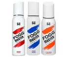 Fogg Master Cedar with Agar & Oak Deodorant Spray (Pack of 3, 120 ml)