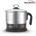 Bluemix Handy Multi Cooker Electric Kettle (1.5 L, Silver,Black, Pack of 1)