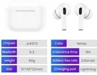 T9 Metal Buddha Trimmer for Men-Gold + TWS Earbuds[White] with 2-3 Hours Playback Time Combo