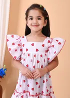 Cotton Blend Frock for Girls 