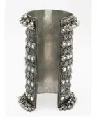 Mirror Bangle Long Size Oxidised Bangle