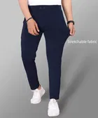 Lycra Blend Trouser for Men 