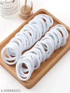 Nylon Hair Rubber Bands for Women, Pack of 30 