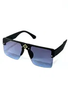 ABS Plastic Rectangular Shape Sunglasses for Men 