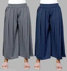 Palazzos for Women, Pack of 2 
