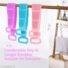 Silicone Double Sided Back Body Scrubber 