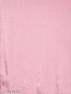 Georgette Applique Saree For Women, Pink