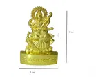 BHARDWAJ RETAILS Heaven Decor - Goddess Saraswati Metal Idol 