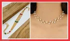 Alloy Bracelet with Necklace for Women (Multicolor, Set of 2)