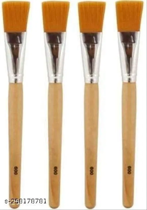 Professional Face Pack and Facial Bleach Brush (Pack of 4)
