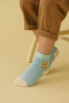 Cotton Spandex Ankle Length Socks for Kids 