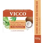 विक्को कोकोनट मिल्क एलो वेरा बाथिंग बार 100 g