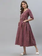 Cotton Printed Anarkali Kurti for Women 