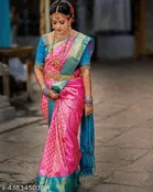 Banarasi Silk Zari Woven Saree for Women 