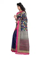 Silk Printed Saree for Women 