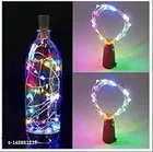 Battery Operated Cork LED Lights (Multicolor, Pack of 2)