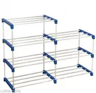 Metal 7 Layer Collapsible Multipurpose Rack (Blue)