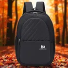 Polyester Backpack for Men & Women, Black